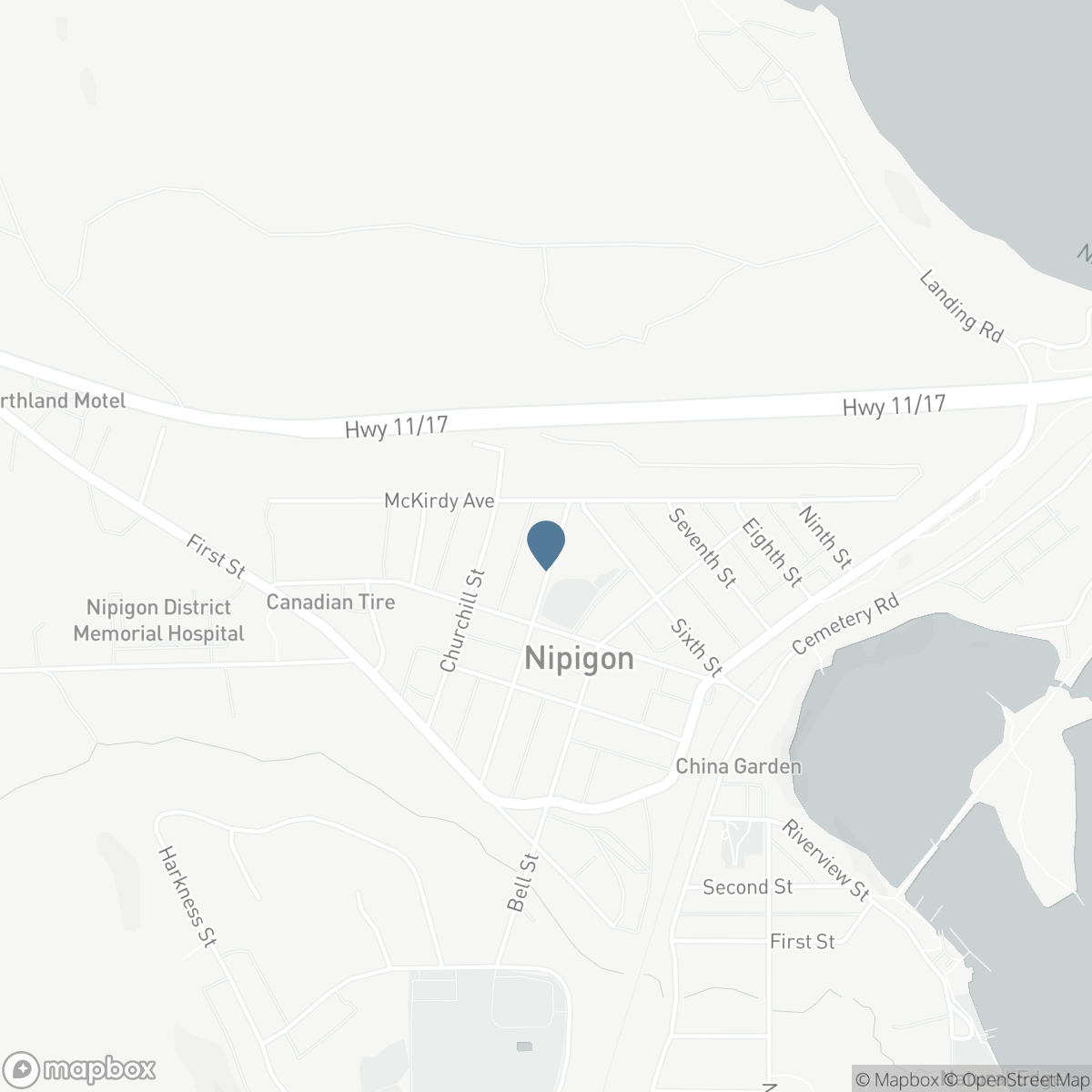 105 HUDSON STREET, Nipigon, Ontario P0T 2J0